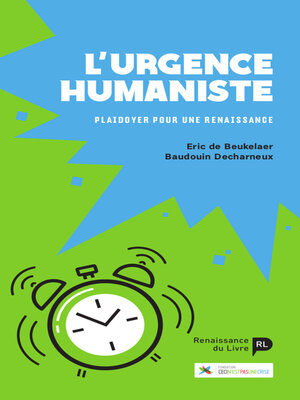 cover image of L'urgence humaniste